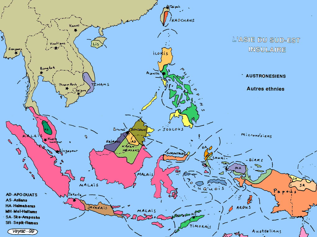 carte asie du sud - Image